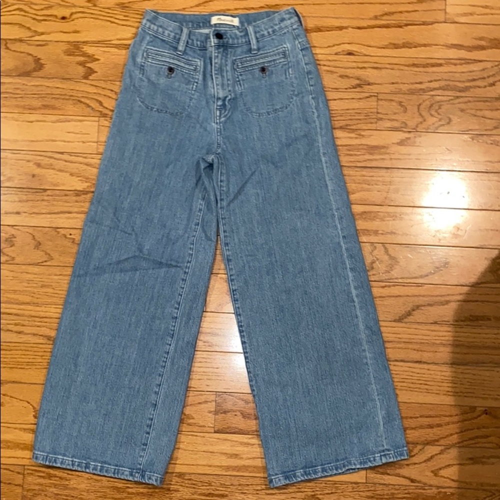 MADEWELL X WIDE CROP WITH FRONT POCKET